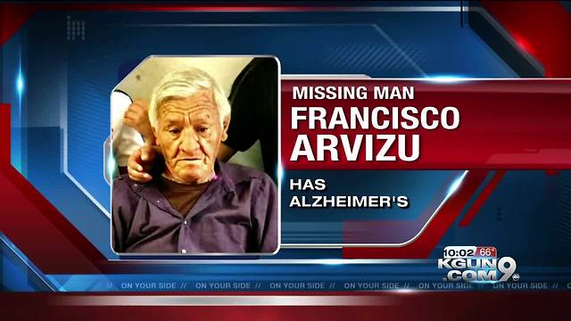 Police searching for missing man with Alzheimer's