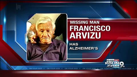 Police searching for missing man with Alzheimer's