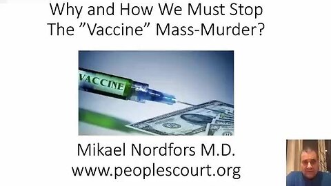 Why and How We Must Stop the "Vaccine" Mass-Murder