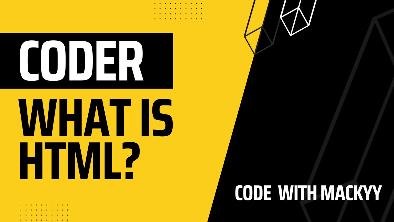 What is Html??