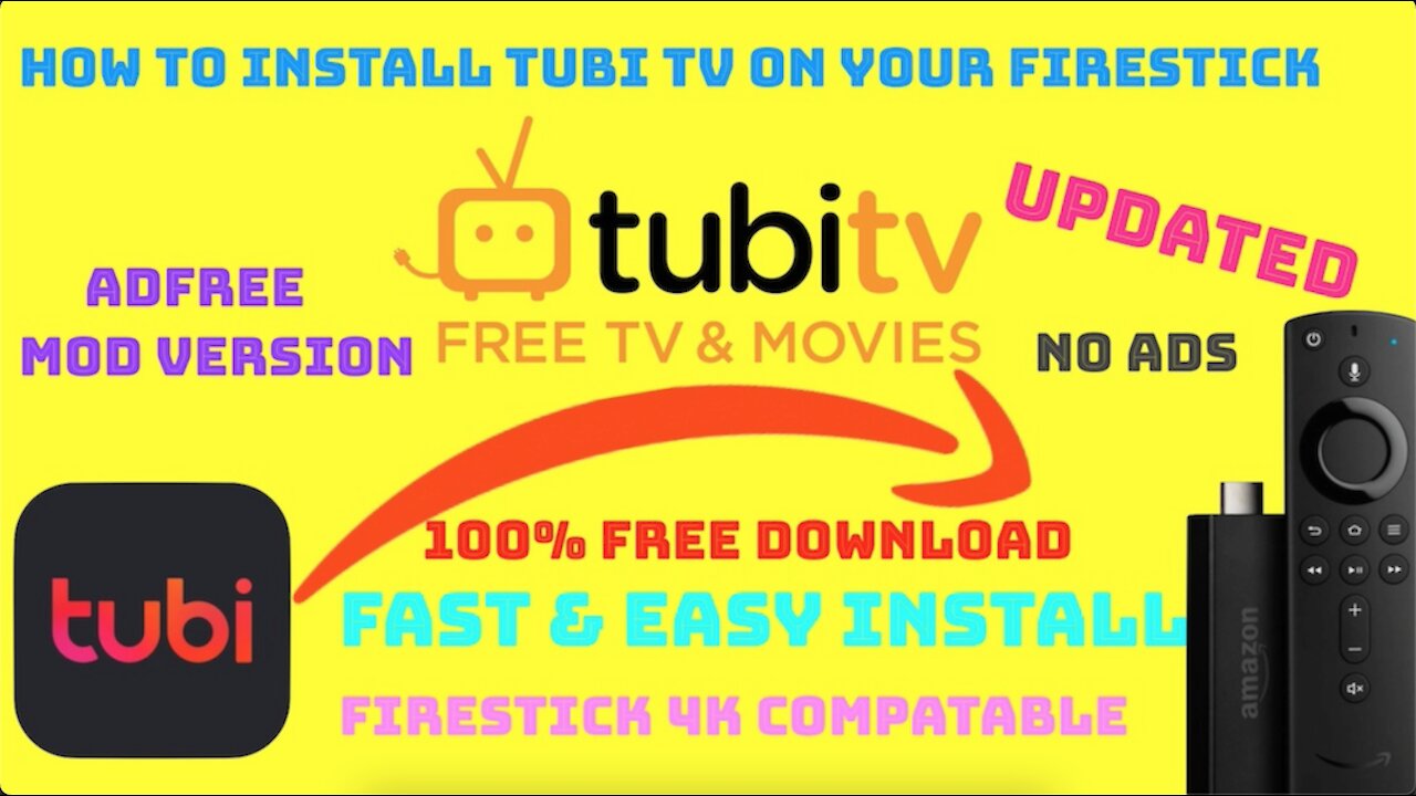 Tubi Tv Mod: How To Install The Newest Version on Your Firestick