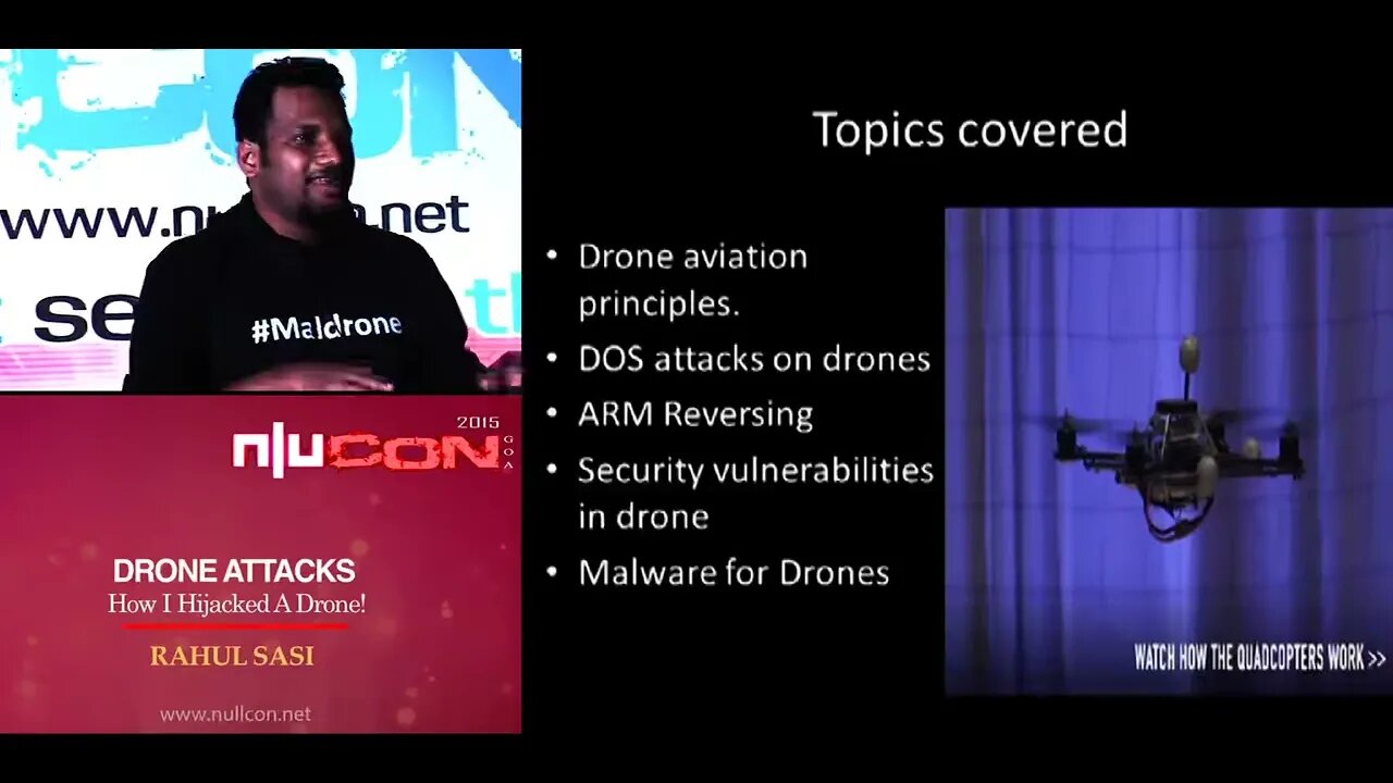 Drone Attacks How I hijacked a drone by Rahul Sasi