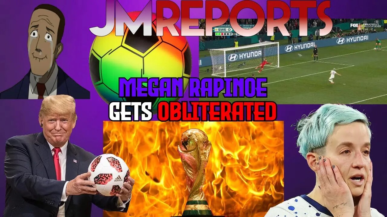 Trump MOCKS Megan Rapinoe & woke players MISSES easy shot & Loses worlds cup while laughing