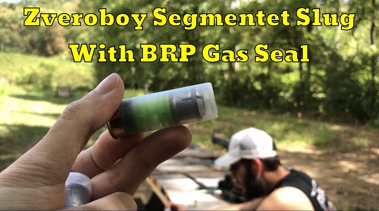 Zveroboy Segmented Slug With BRP Gas Seal Range Testing