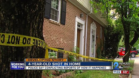 4-year-old reported shot inside home in Rosedale