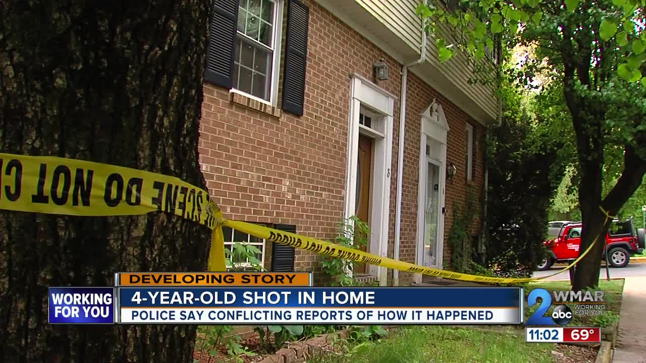 4-year-old reported shot inside home in Rosedale