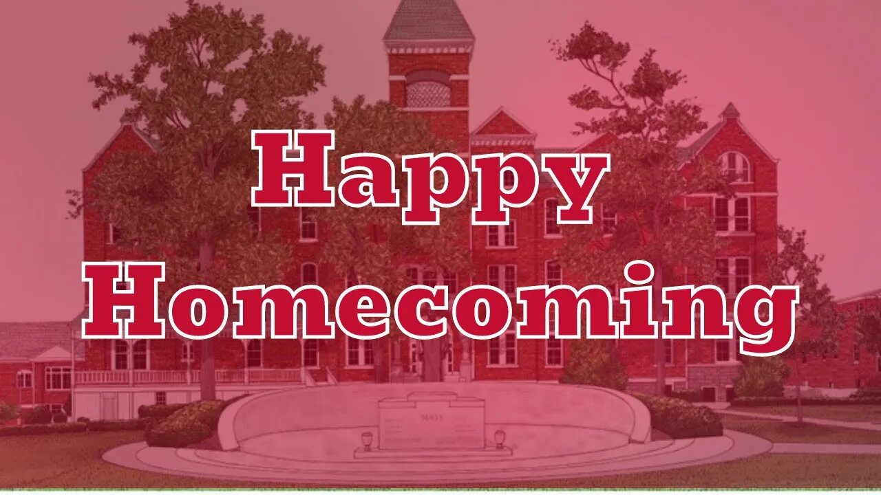 Happy Homecoming to all my brothers and sisters!