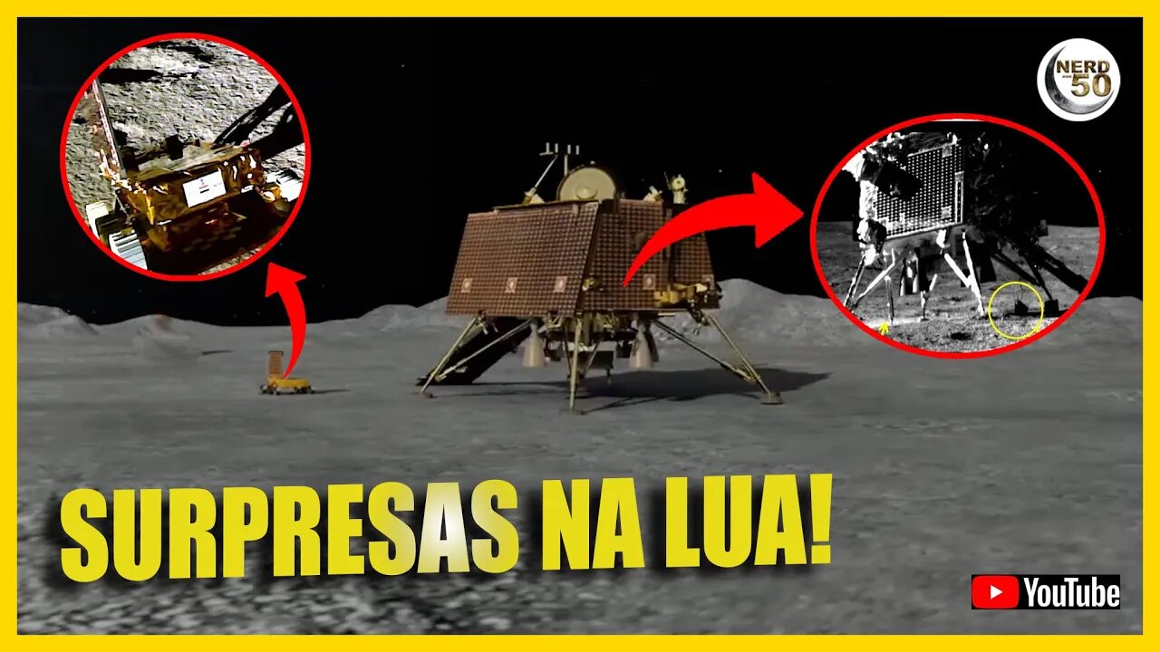 CHANDRAYAAN 3 - primeiras DESCOBERTAS e novas imagens da LUA