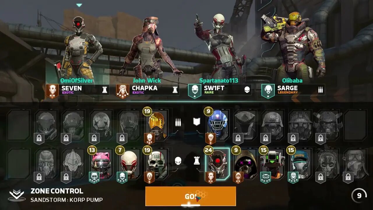 Modern Combat Versus Zone control Dec 6