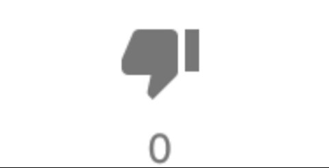 This video has no DISLIKES