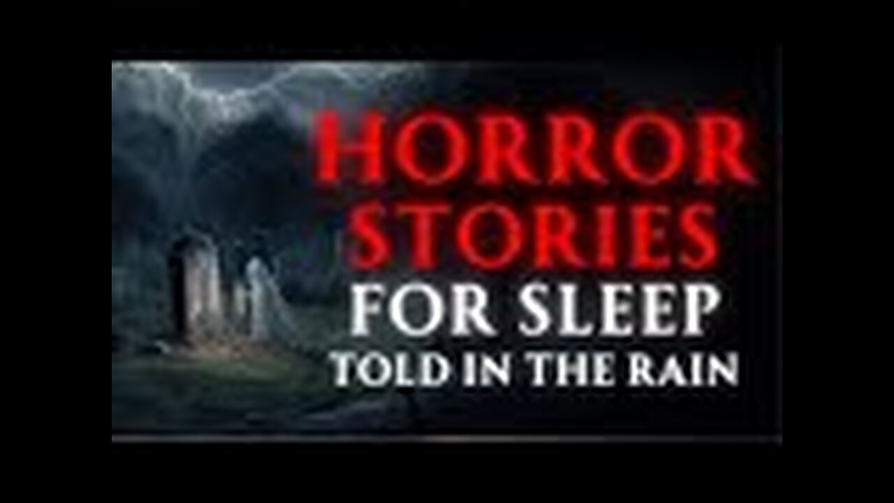 Adult Horror Stories to Relax / Sleep | With Rain Sounds. Terrifying Stories (10 HOURS)