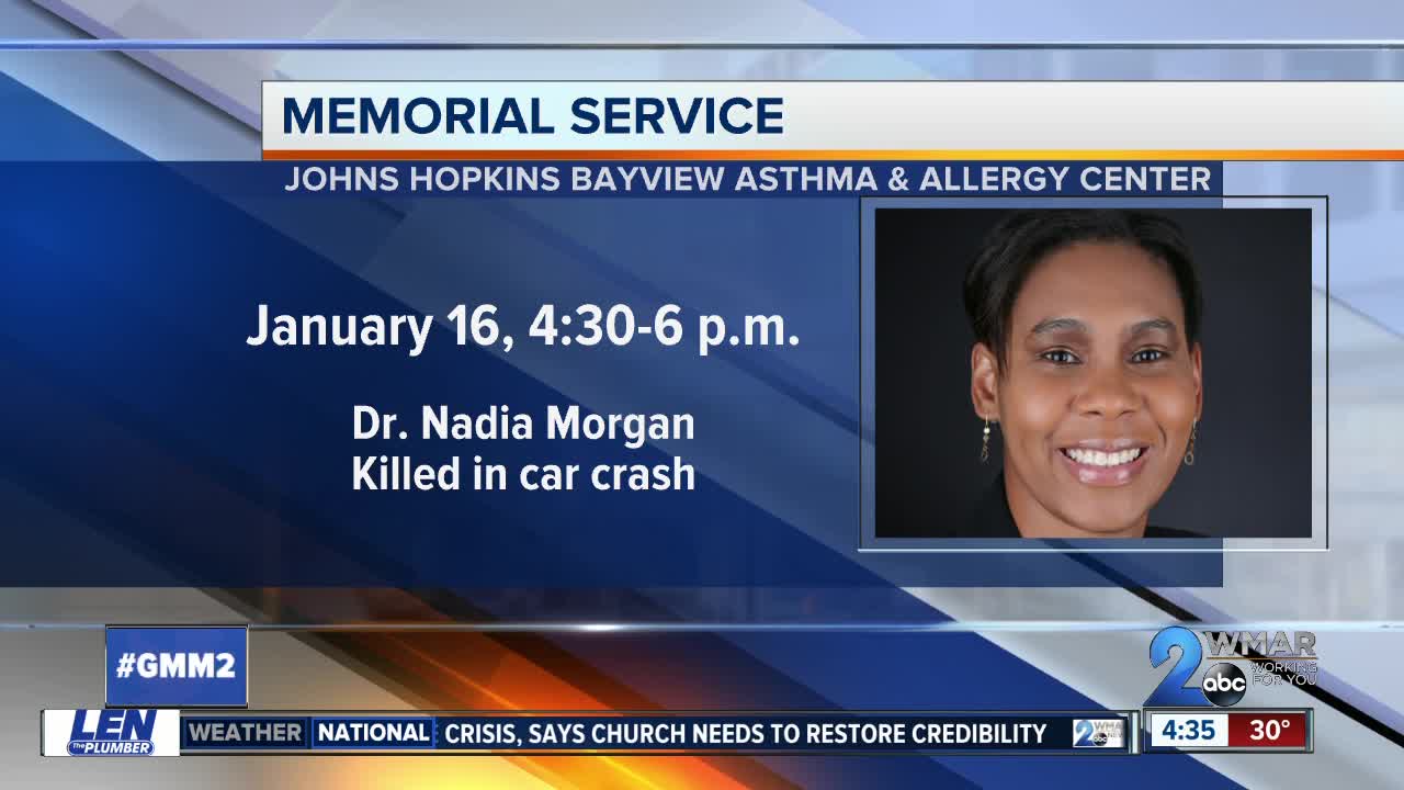 Fund established to honor Hopkins doctor killed in crash