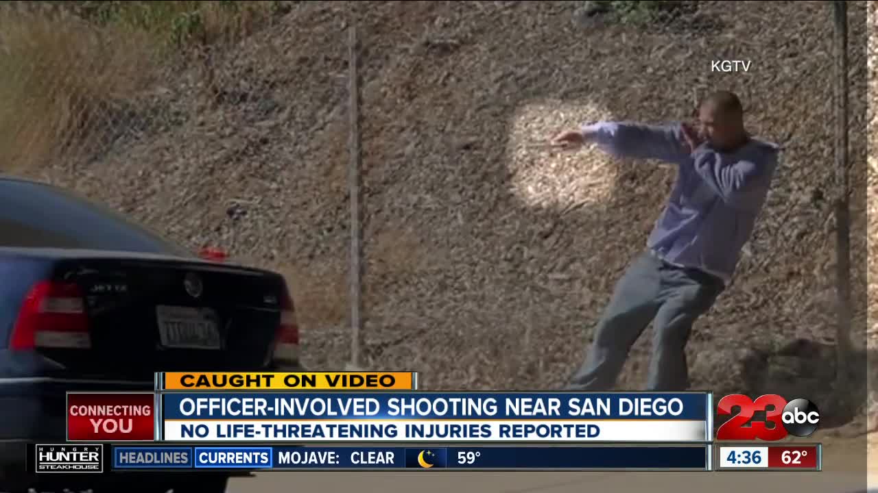 New video shows officer-involved shooting near San Diego