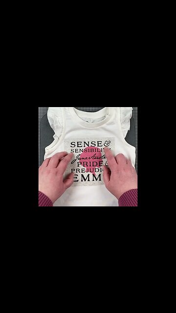 JANE AUSTEN T-SHIRT WITH CRICUT #shorts