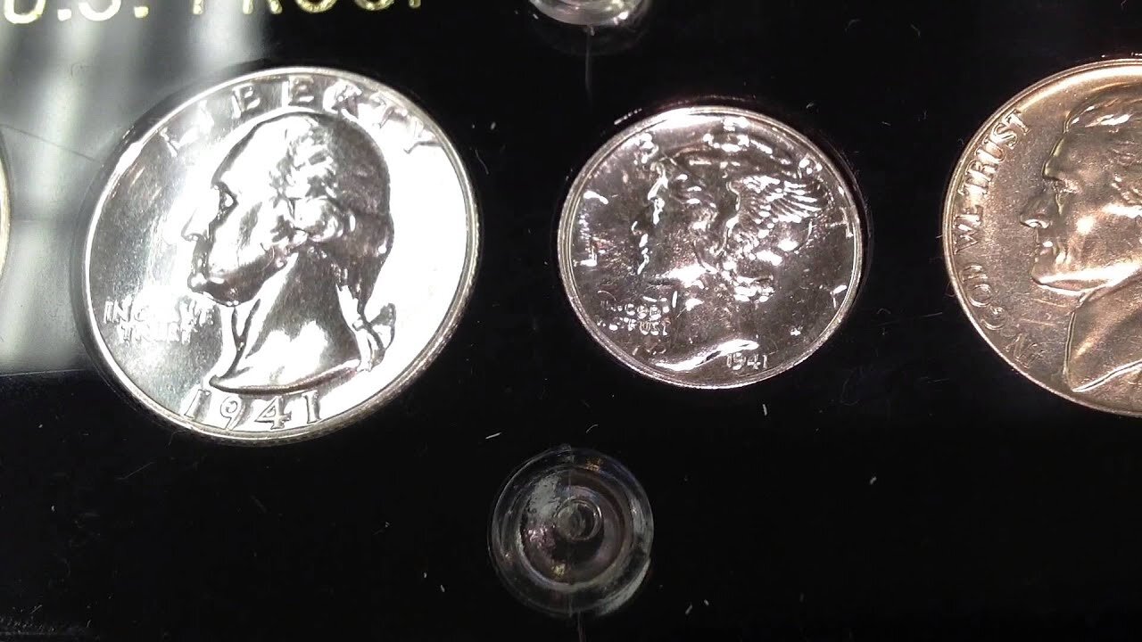 1941 US Silver Proof Set