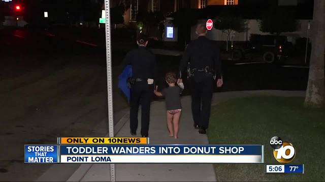 3-year-old found wandering in Point Loma