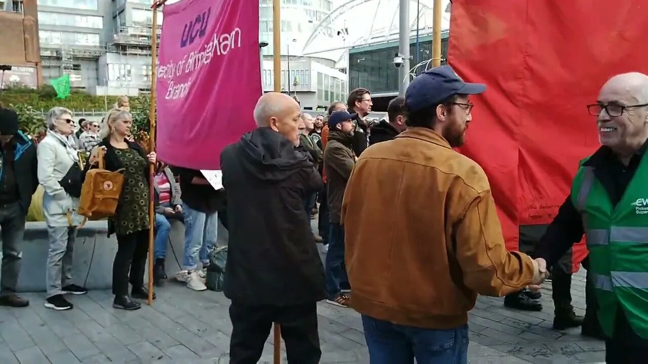 Enough is Enough Protest - Foodbank volunteer