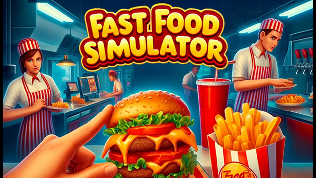 Fast Food sim E1: Dr.Red does not know what to think of this