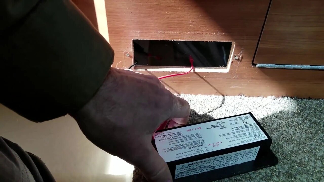 RV LP Alarm - Preventative Maintenance