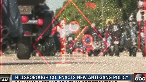 I-Team: New Hillsborough policy change cracking down on employees in gangs