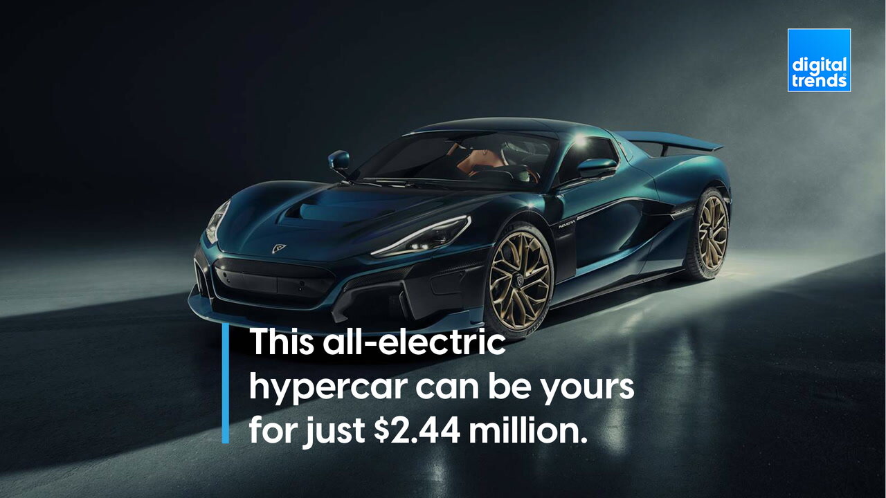 Rimac has just unveiled its latest production hypercar, the Nevera