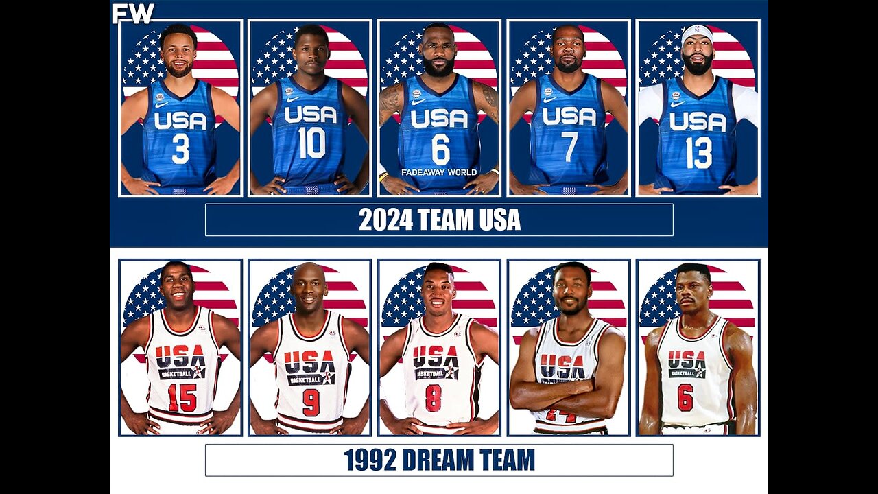 There is one reason the Dream Team is far better than the 2024 Team USA men's basketball team