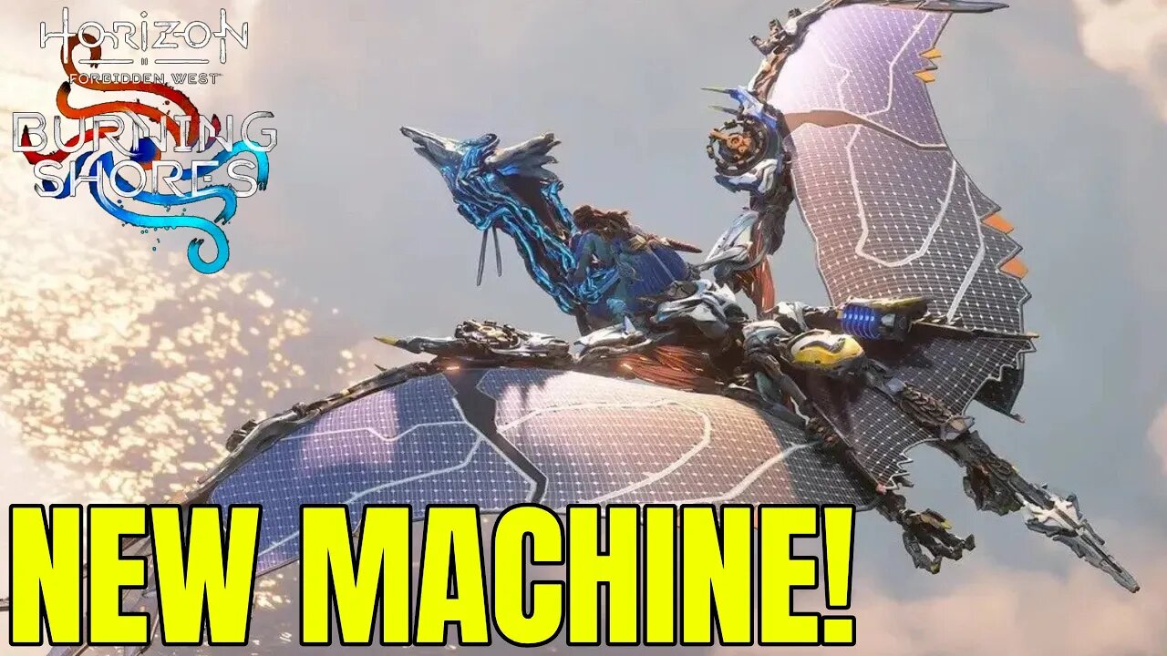Horizon Forbidden West: Burning Shores NEW Machine Revealed! (Plus Short Gameplay!)