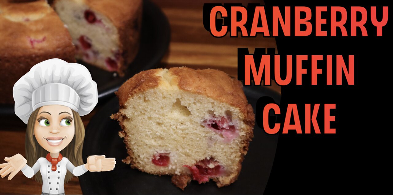 Cranberry Muffin Cake