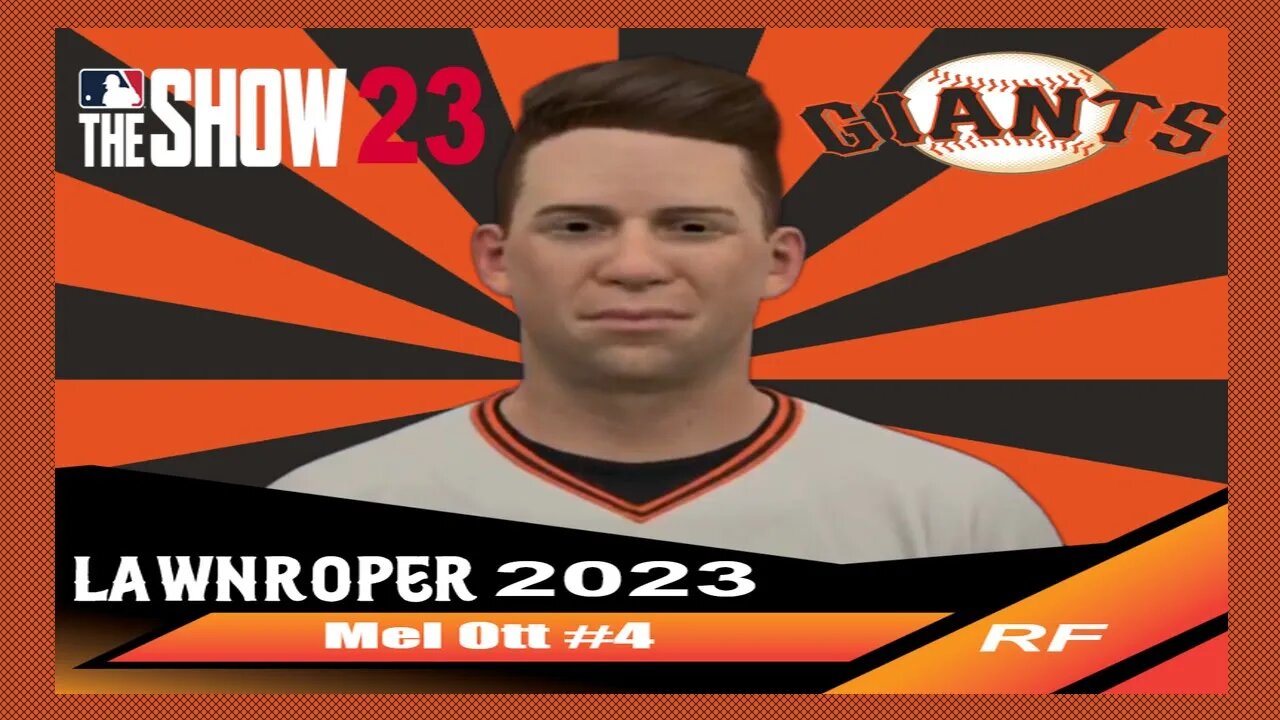 Create Mel Ott Mlb The Show 23