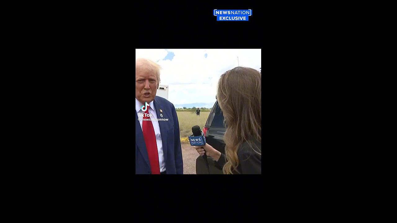 “We’re In Danger” For Speaking Here - President Trump Tells News Reporter