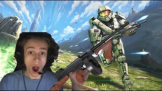 Waffle Hater And MASTER CHIEF Take Down Halo CE Anniversary-rage quit😢