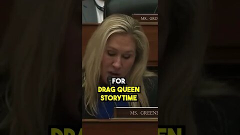 MTG Wages War on CRT and Drag Queen Story Hour #shorts