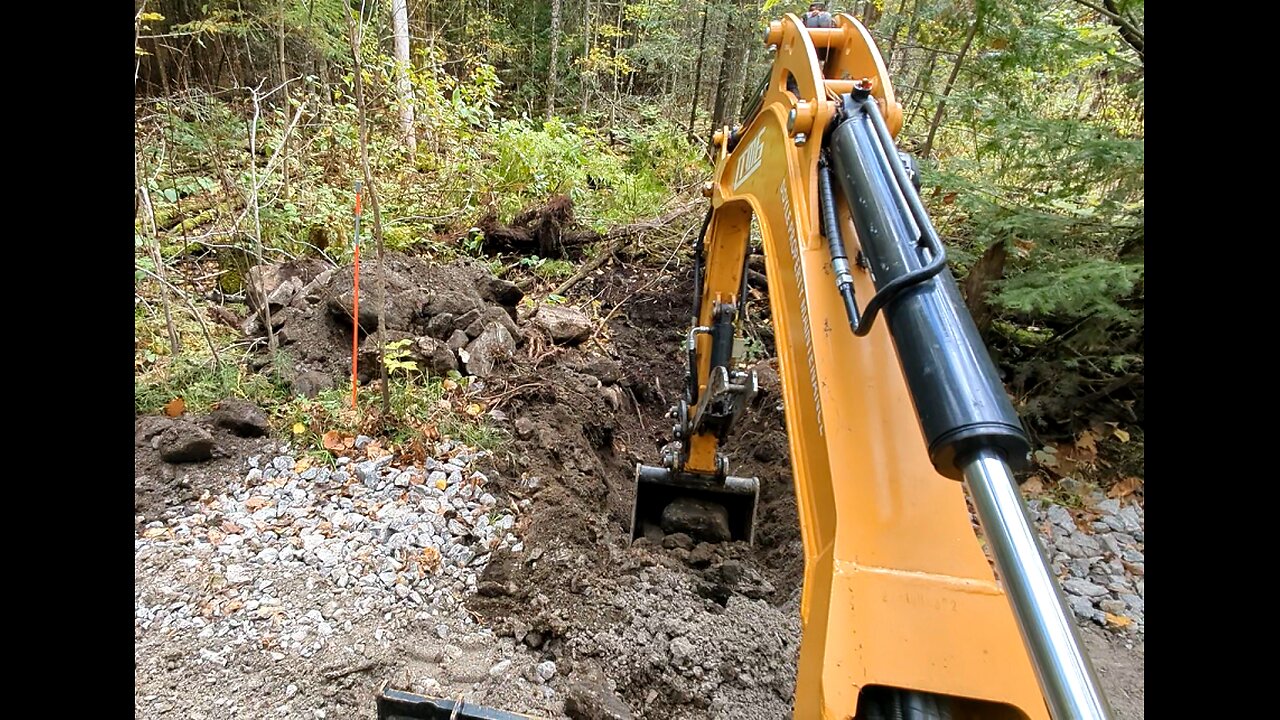 Mini Excavator Working-No Talk-No Music-Just Machine