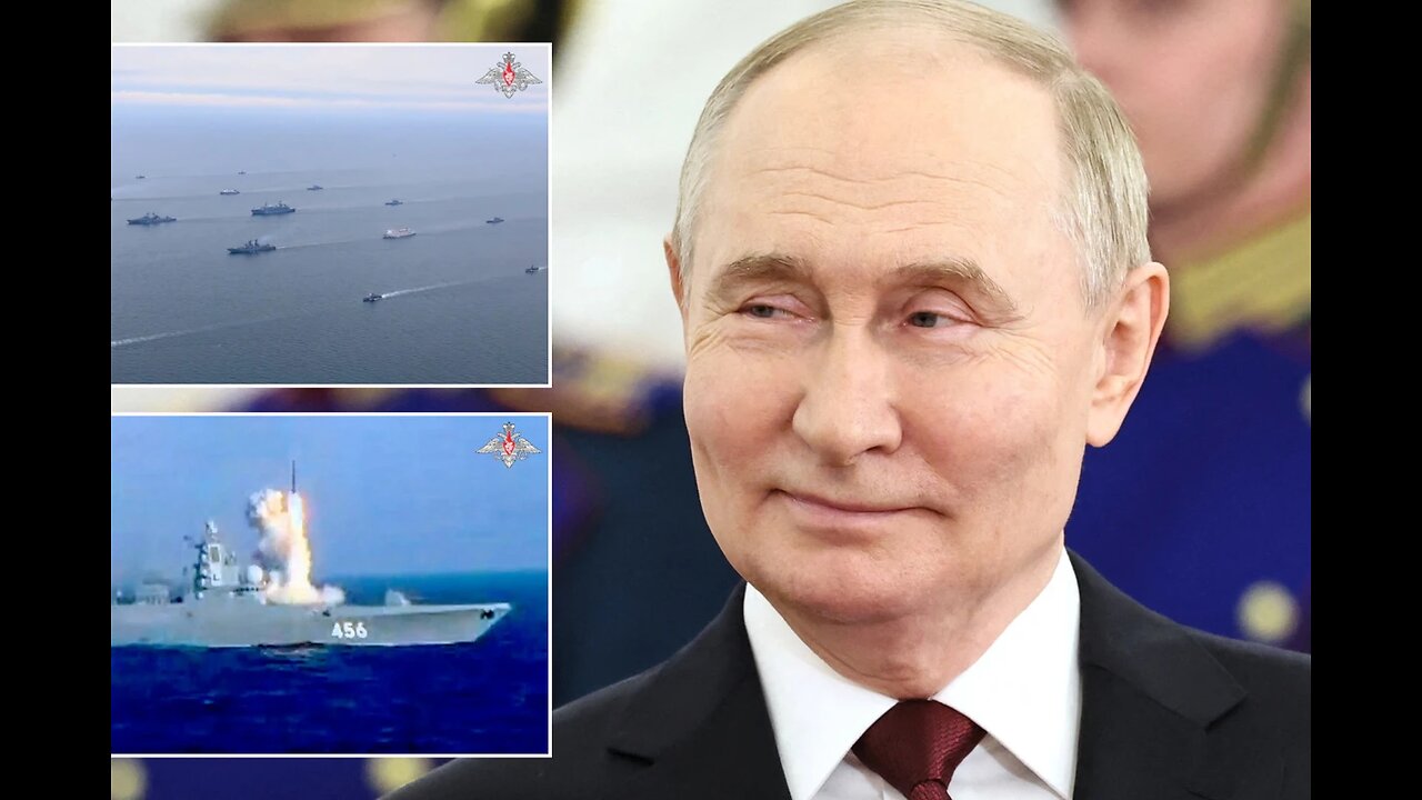 Putin Runs Largest Naval Drills Since Collapse of The Soviet Union