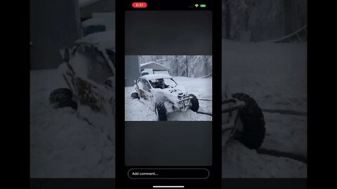 Travis Pastrana having a snow day in his Can Am X3. Video sent in off his Instagram by a subscriber.