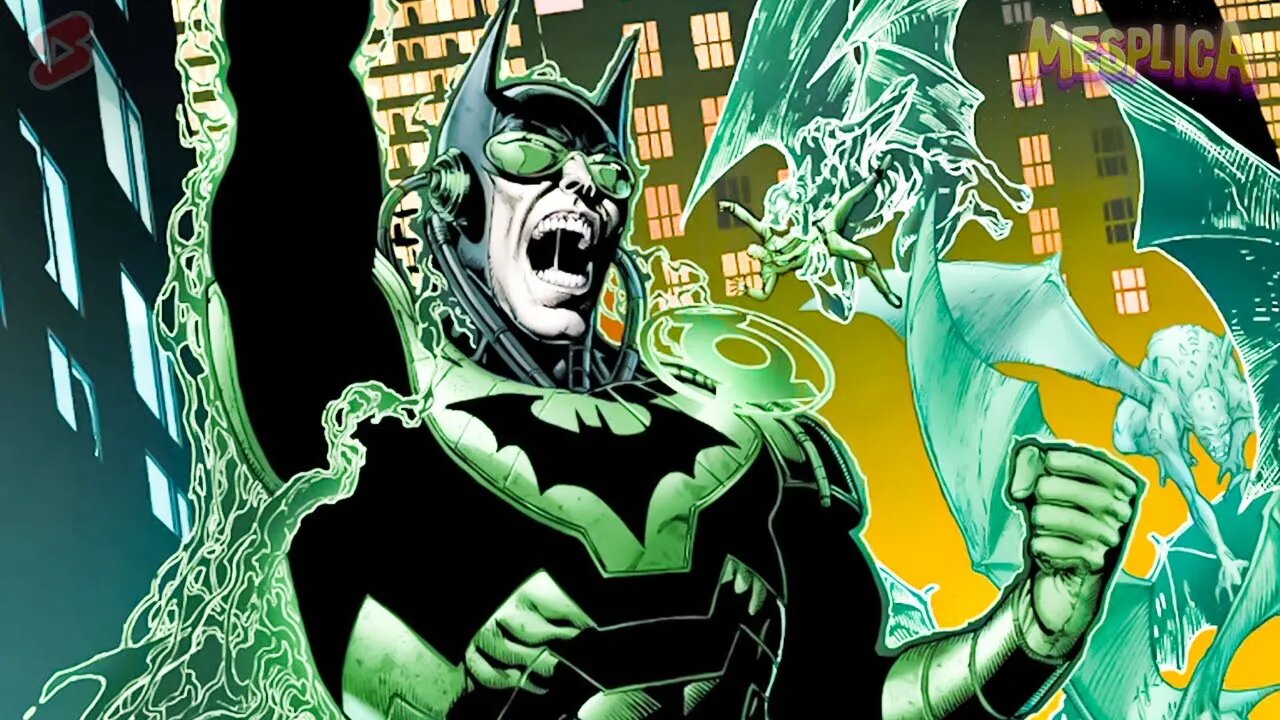 BATMAN SE TORNA UM LANTERNA VERDE DO MAL [ QUEM É O BATMAN DESTRUIDOR DA LUZ ]