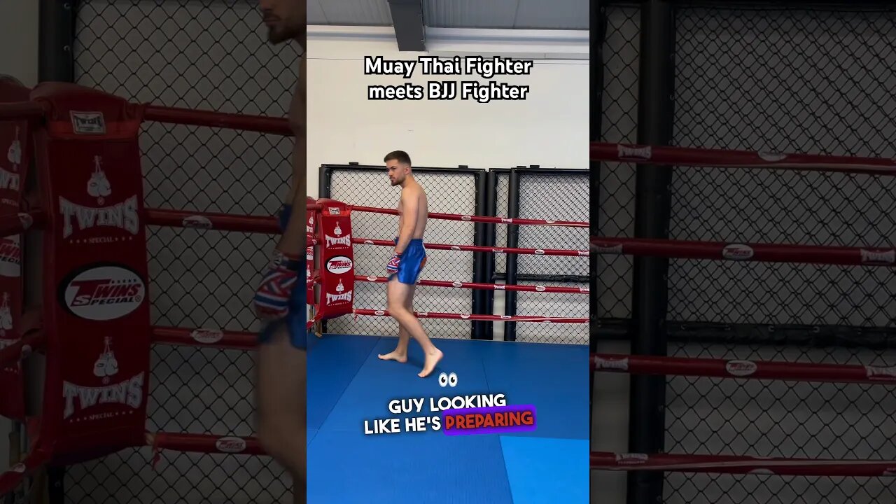 When a Muay Thai Fighter meets a BJJ Fighterš³