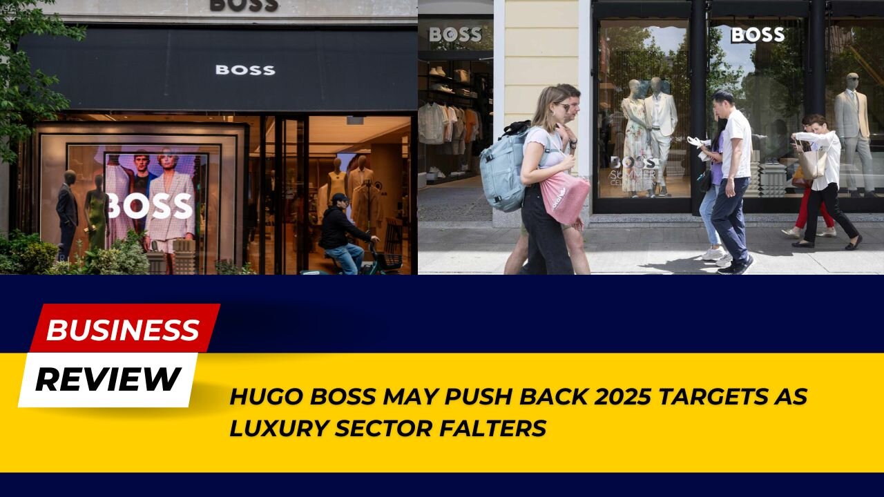 Hugo Boss May Push Back 2025 Targets: Luxury Sector Falters! | Business Review