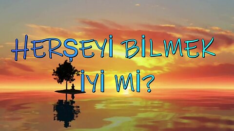#menkıbe EN GÜZEL MENKIBELERDEN BİR BÖLÜM / "HERŞEYİ BİLMEK İYİ Mİ? "