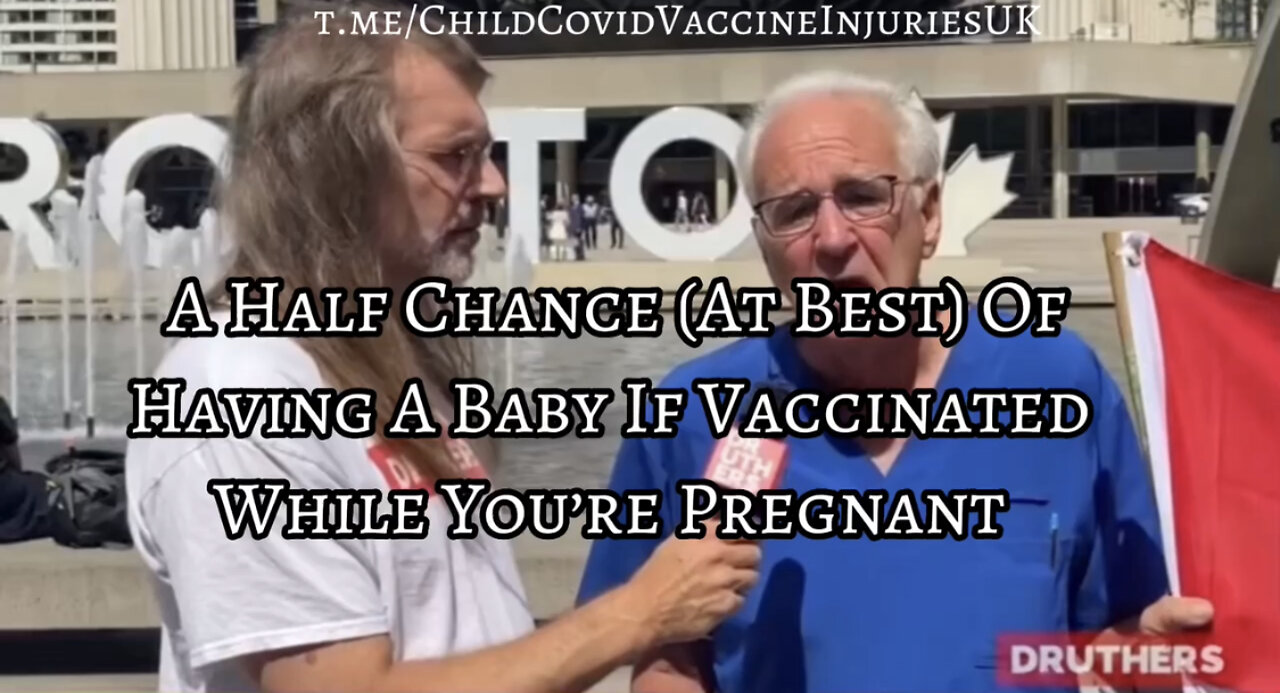 You've Got AT BEST, A Half Chance Of Having A Baby If You Get Vaccinated While You're Pregnant