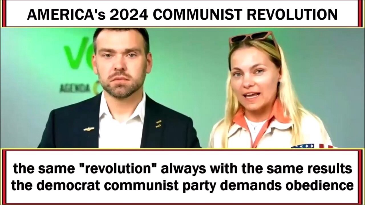 AMERICA's 2024 COMMUNIST REVOLUTION