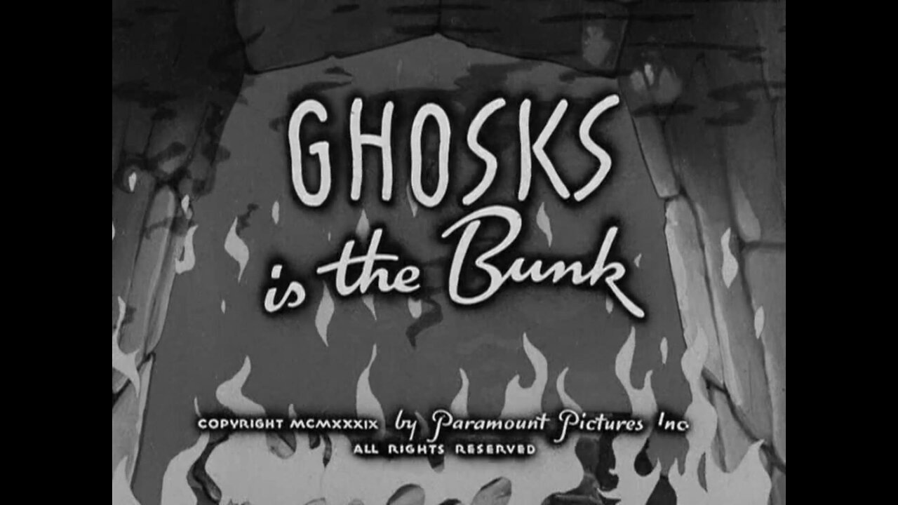 "Ghosks is the Bunk" - Starring Popeye