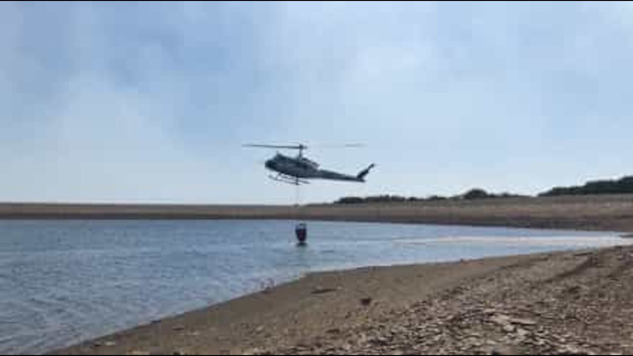 Bacino d'acqua con livelli bassissimi preoccupa i soccorsi