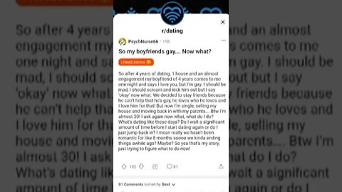 My BF of gay now what!