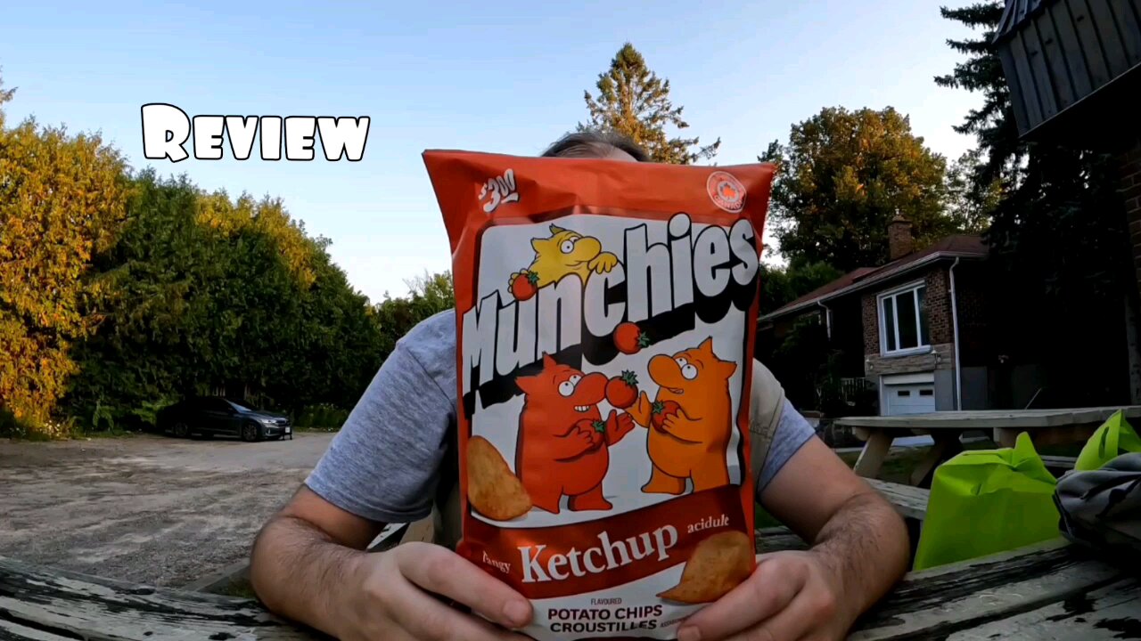 Munchies Tangy ketchup chips Review Canada