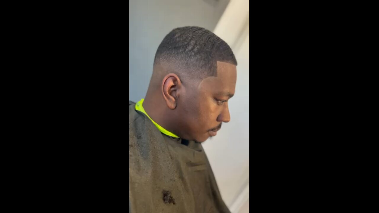 Mid low fade haircut