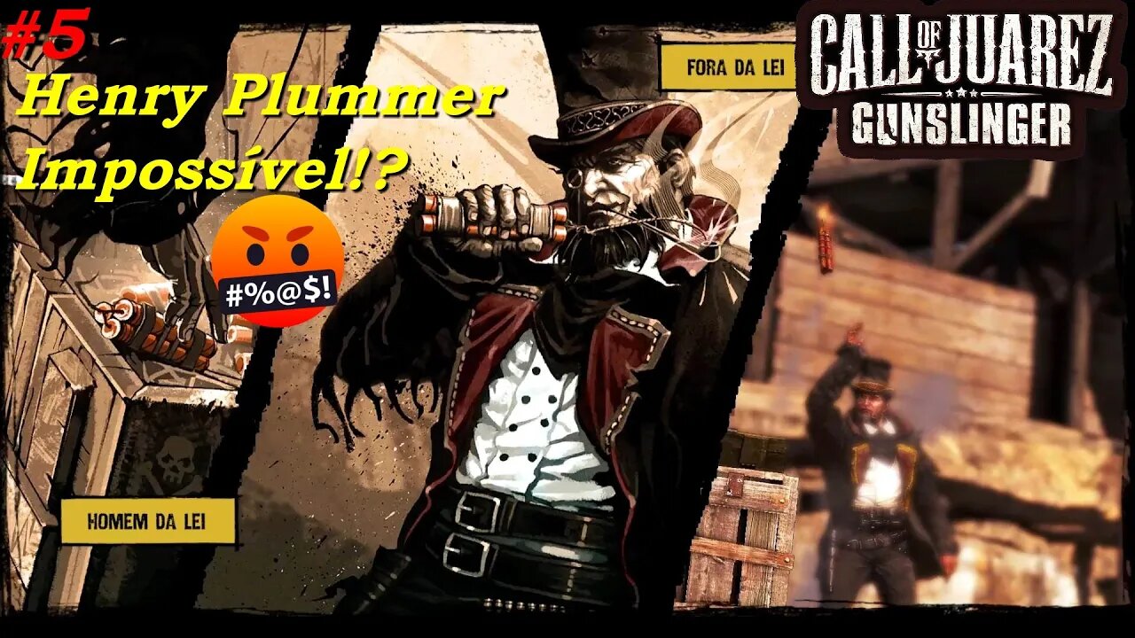 Henry Plummer - Impossível - Call Of Juarez Gunslinger - Gameplay #5