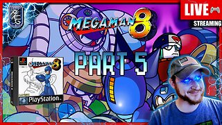 Part 4 - Let's Go! | FIRST TIME! | Mega Man 8 UNDUB | PSX | !Subscribe & Follow!