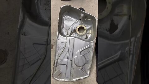 BMW E34 M5 Fuel Tank Restoration #shorts #bmw #bmwe34 #bmwm5 #cars #restoration #gas #diy #metal