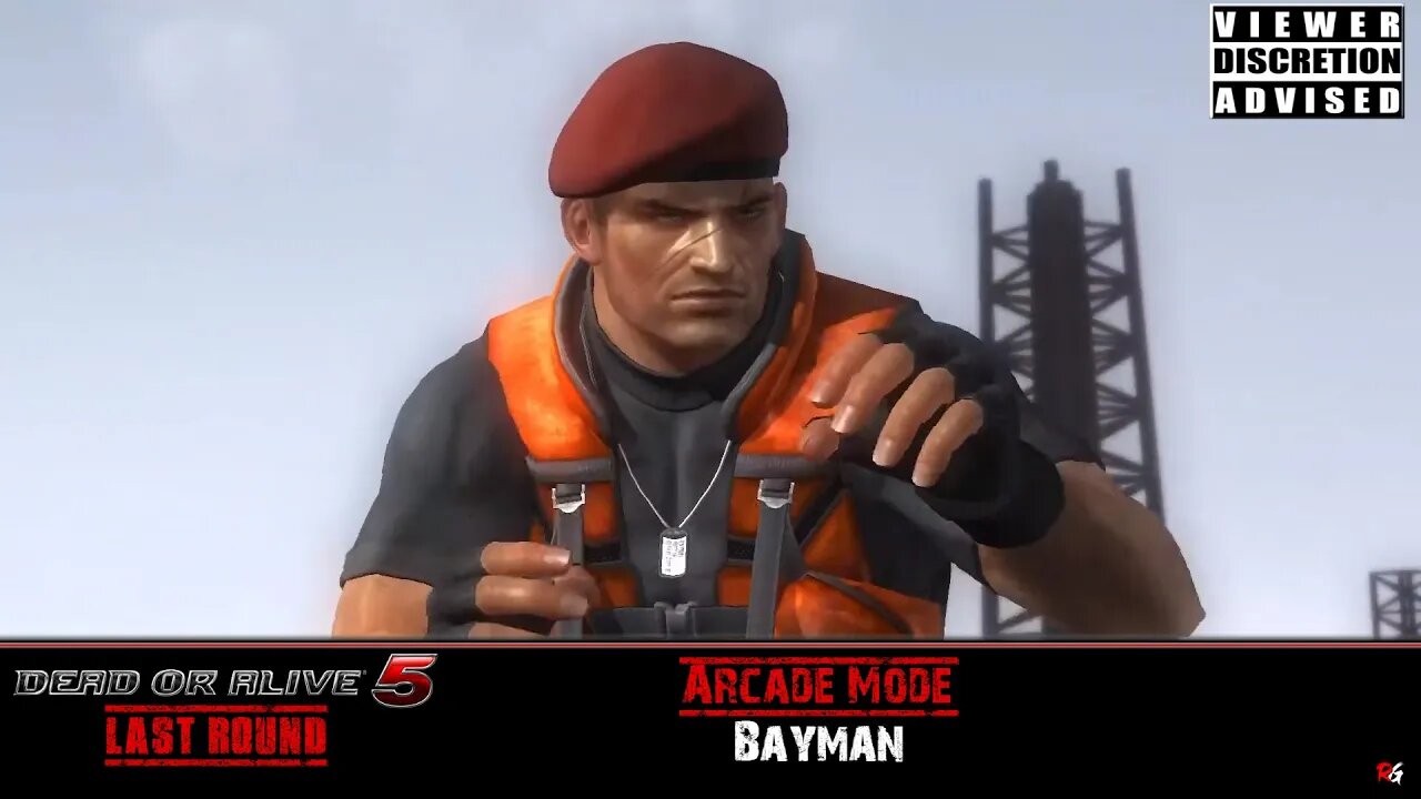 Dead or Alive 5 Last Round: Arcade Mode - Bayman